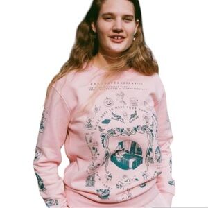 NEW GIRL ORDER MOVE YOUR BODY CREW NECK SWEATSHIRT. SIZE 12 LARGE